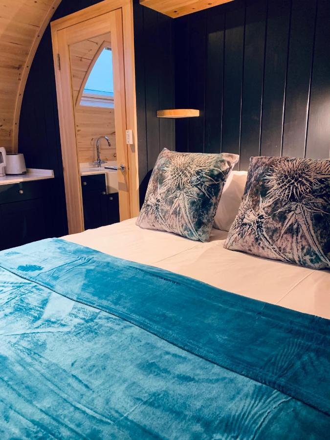 Thistle Pod Farm Stay With Hottub Sleeps 2 Galston  Esterno foto